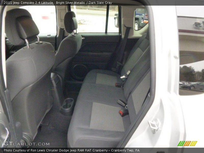 Bright Silver Metallic / Dark Slate Gray 2011 Jeep Compass 2.4 Latitude