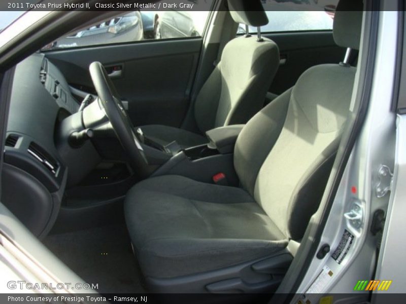 Classic Silver Metallic / Dark Gray 2011 Toyota Prius Hybrid II