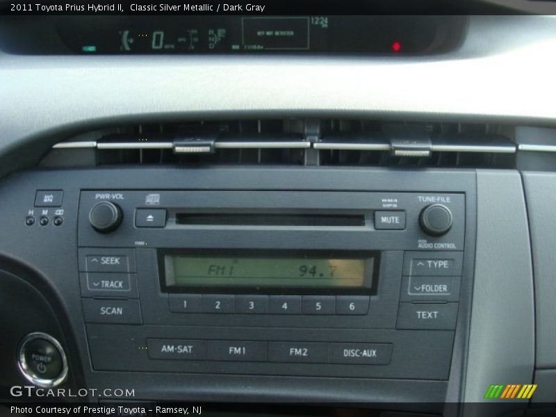 Classic Silver Metallic / Dark Gray 2011 Toyota Prius Hybrid II