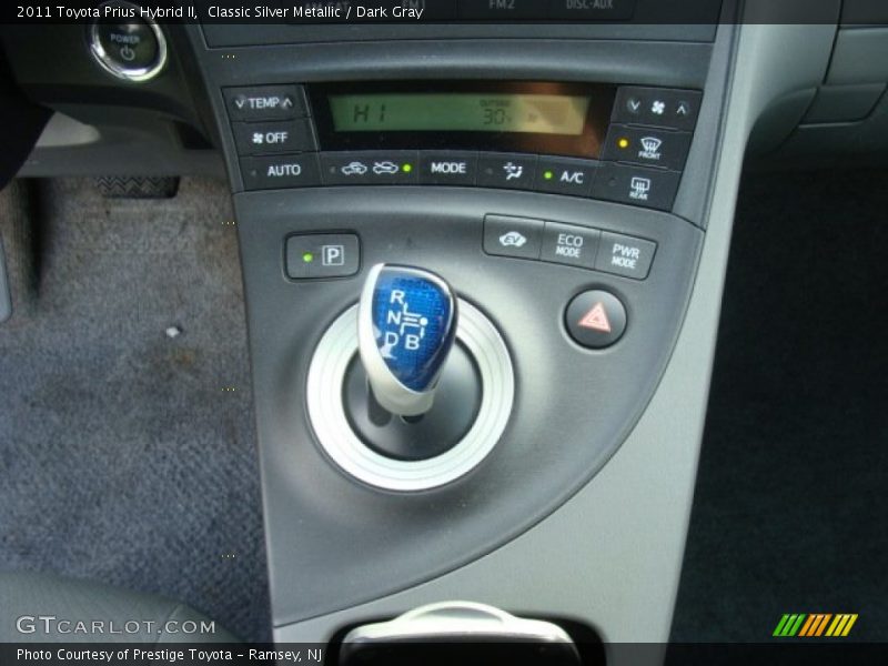 Classic Silver Metallic / Dark Gray 2011 Toyota Prius Hybrid II