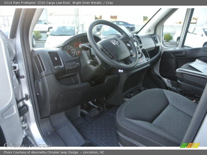 Gray Interior - 2014 ProMaster 1500 Cargo Low Roof 