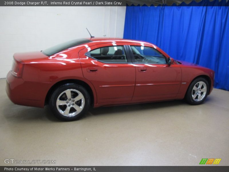 Inferno Red Crystal Pearl / Dark Slate Gray 2008 Dodge Charger R/T