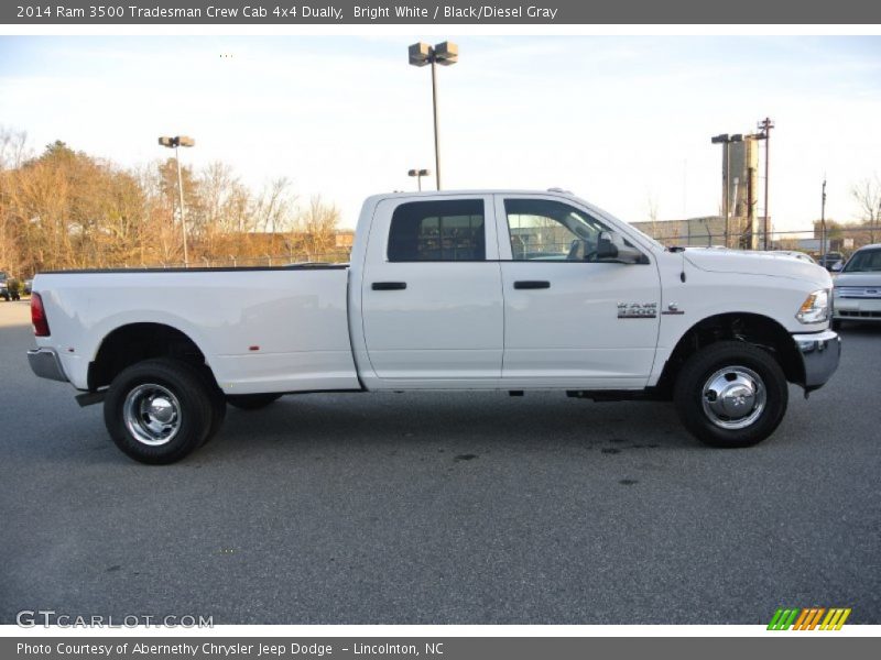  2014 3500 Tradesman Crew Cab 4x4 Dually Bright White