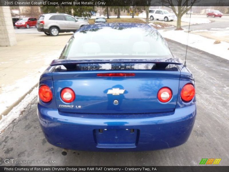 Arrival Blue Metallic / Gray 2005 Chevrolet Cobalt LS Coupe