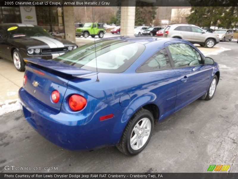 Arrival Blue Metallic / Gray 2005 Chevrolet Cobalt LS Coupe