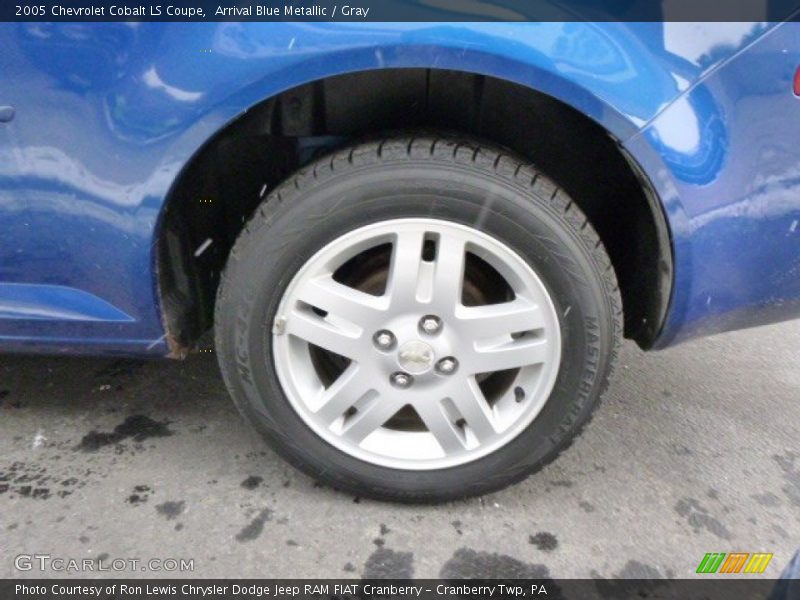 Arrival Blue Metallic / Gray 2005 Chevrolet Cobalt LS Coupe