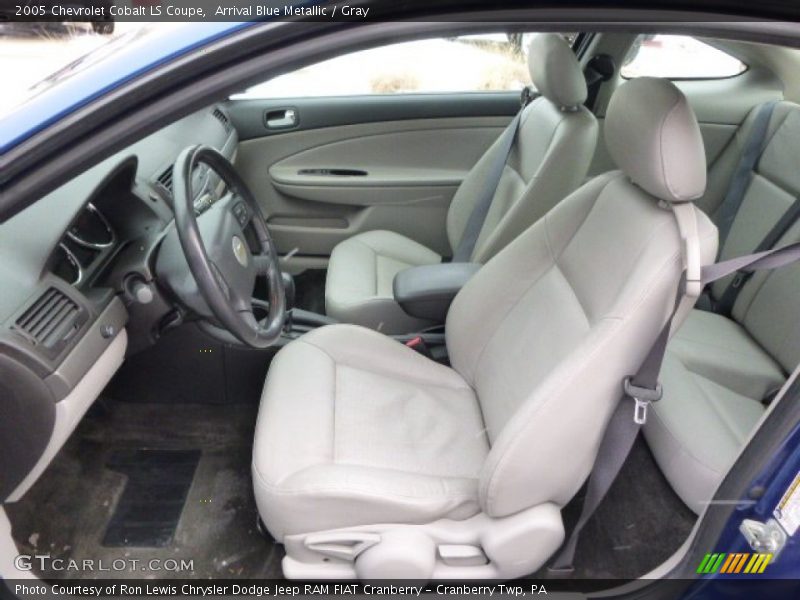 Arrival Blue Metallic / Gray 2005 Chevrolet Cobalt LS Coupe