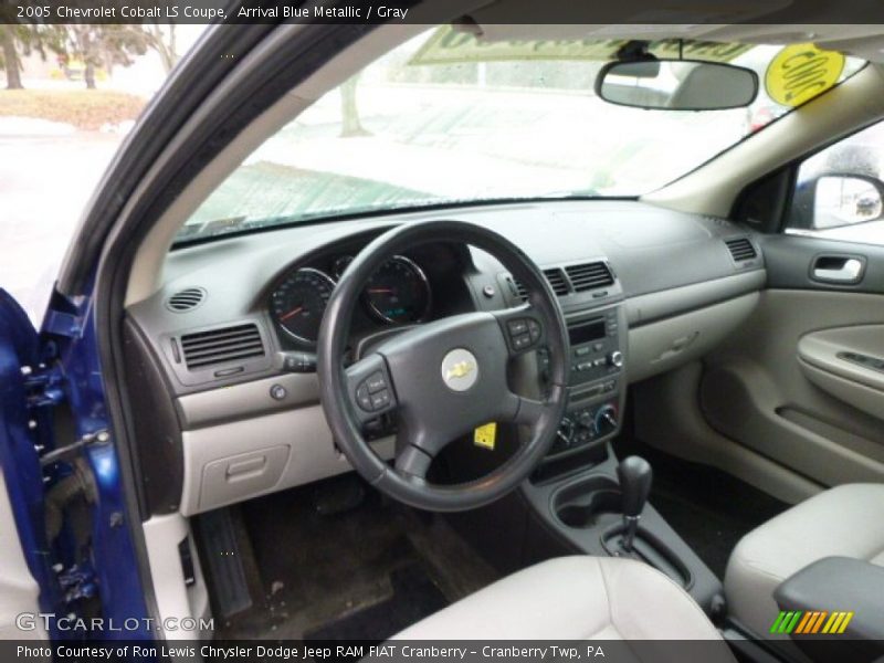 Arrival Blue Metallic / Gray 2005 Chevrolet Cobalt LS Coupe
