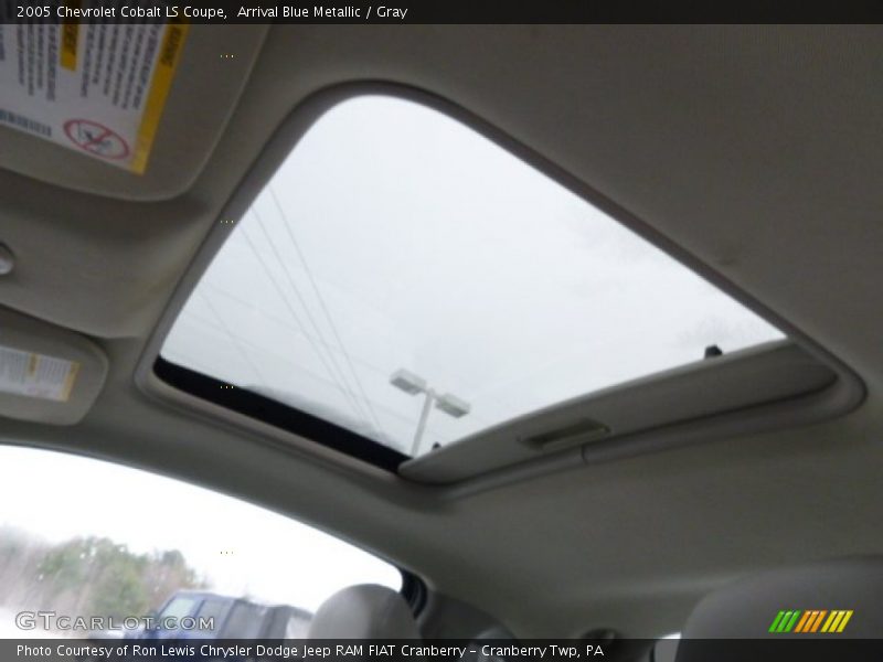 Arrival Blue Metallic / Gray 2005 Chevrolet Cobalt LS Coupe