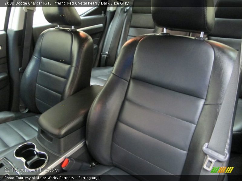 Inferno Red Crystal Pearl / Dark Slate Gray 2008 Dodge Charger R/T