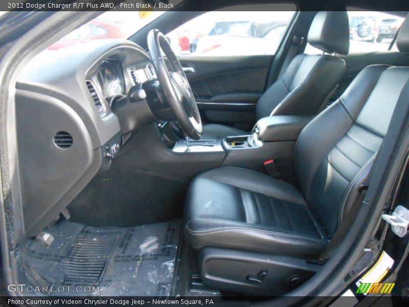 Front Seat of 2012 Charger R/T Plus AWD