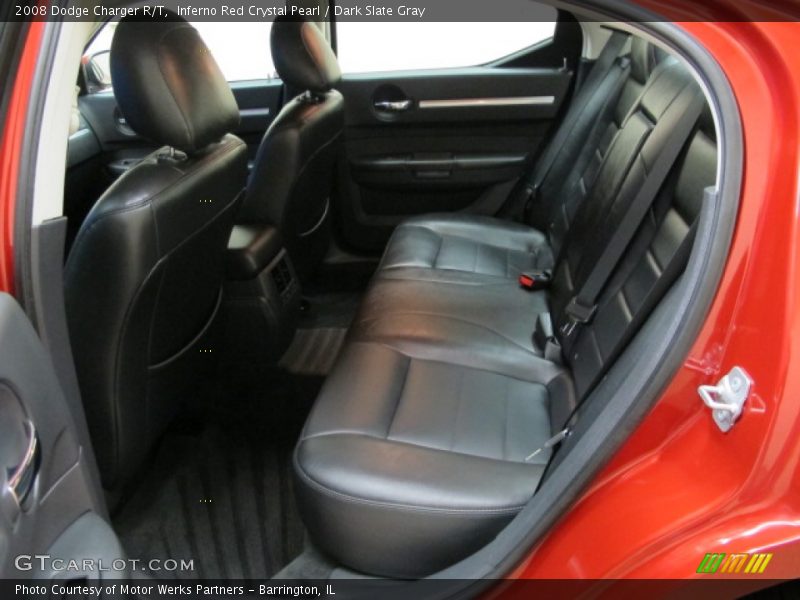 Inferno Red Crystal Pearl / Dark Slate Gray 2008 Dodge Charger R/T