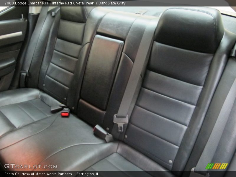 Inferno Red Crystal Pearl / Dark Slate Gray 2008 Dodge Charger R/T