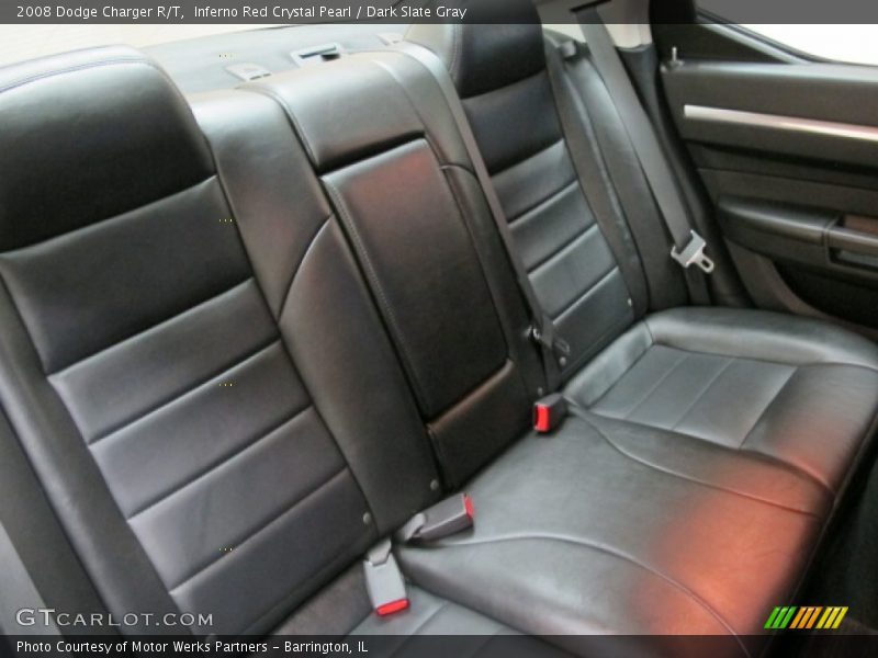 Inferno Red Crystal Pearl / Dark Slate Gray 2008 Dodge Charger R/T