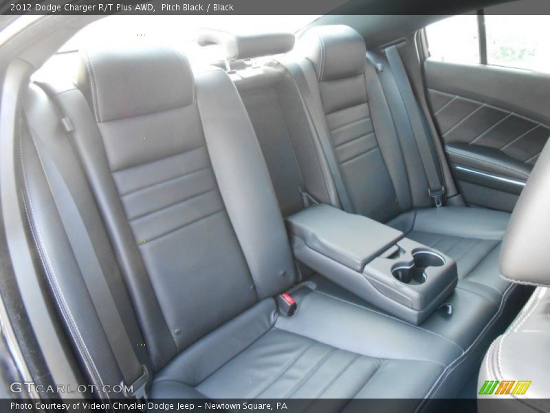 Rear Seat of 2012 Charger R/T Plus AWD