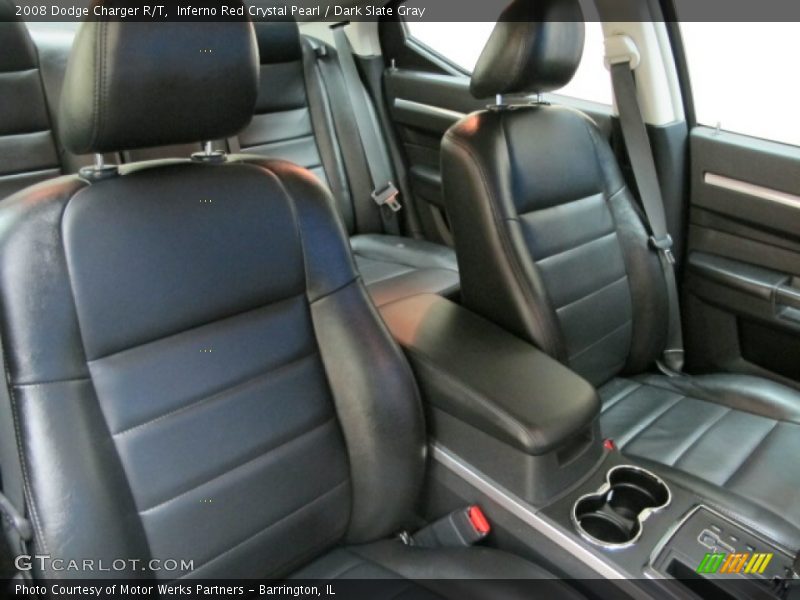 Inferno Red Crystal Pearl / Dark Slate Gray 2008 Dodge Charger R/T