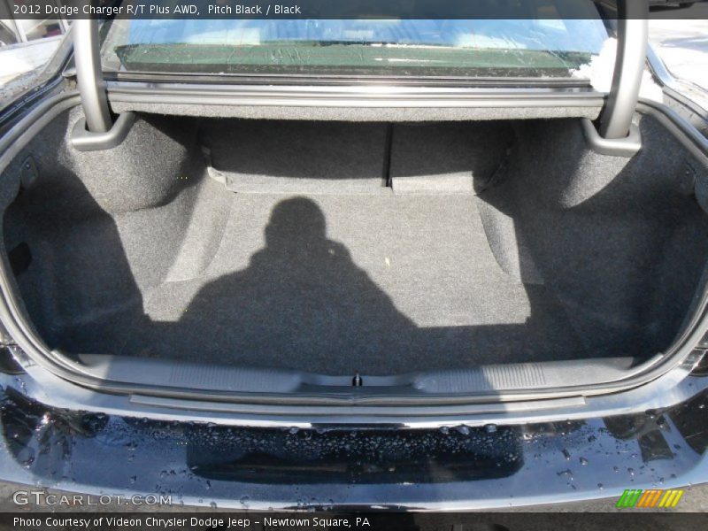 Pitch Black / Black 2012 Dodge Charger R/T Plus AWD