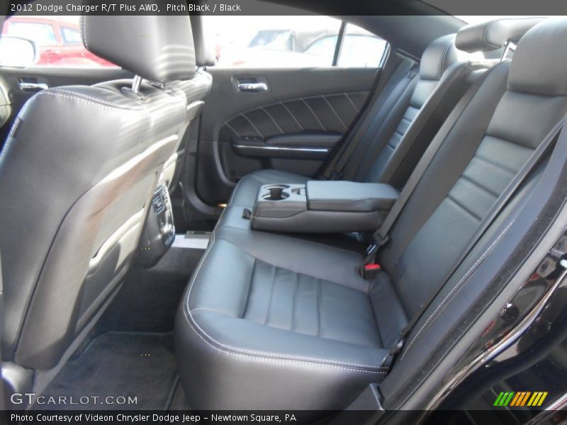 Rear Seat of 2012 Charger R/T Plus AWD
