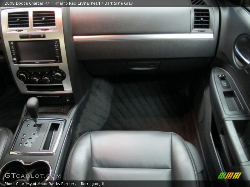 Inferno Red Crystal Pearl / Dark Slate Gray 2008 Dodge Charger R/T