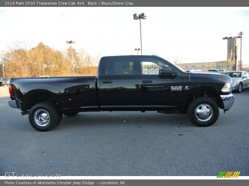 Black / Black/Diesel Gray 2014 Ram 3500 Tradesman Crew Cab 4x4