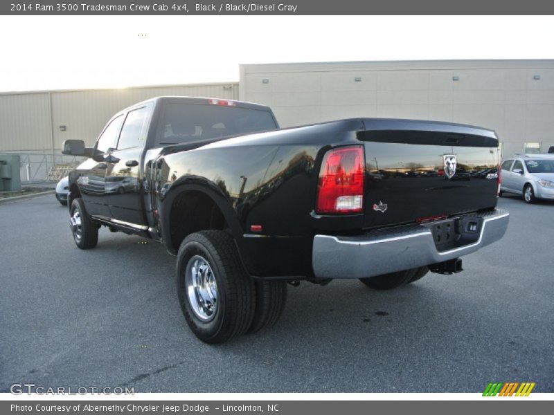 Black / Black/Diesel Gray 2014 Ram 3500 Tradesman Crew Cab 4x4