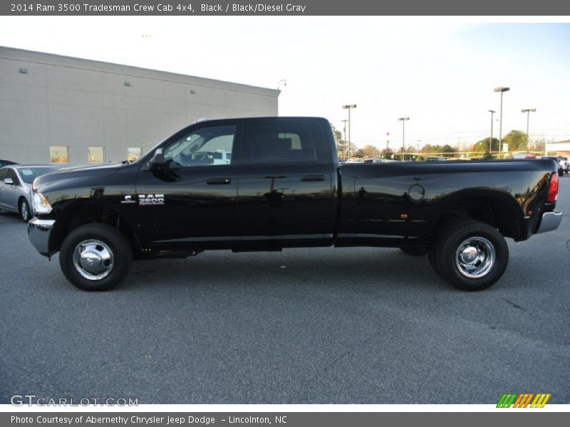 Black / Black/Diesel Gray 2014 Ram 3500 Tradesman Crew Cab 4x4
