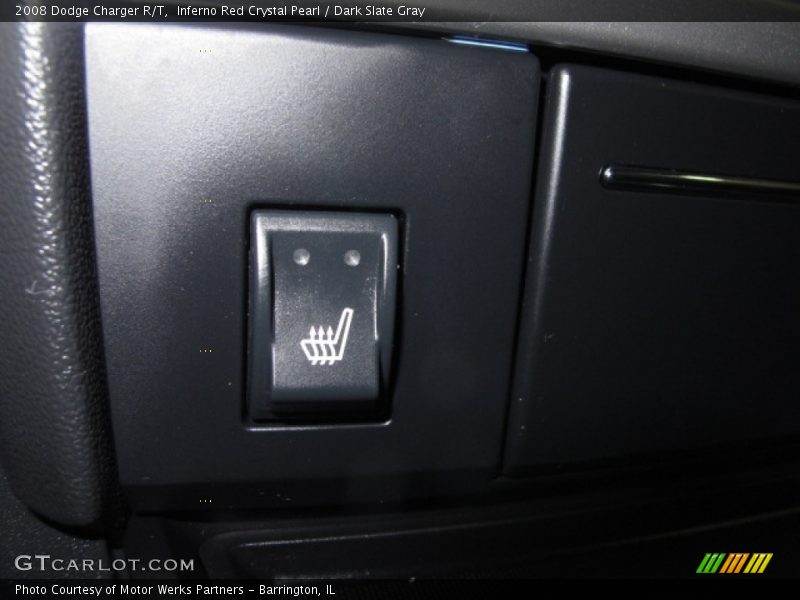 Inferno Red Crystal Pearl / Dark Slate Gray 2008 Dodge Charger R/T