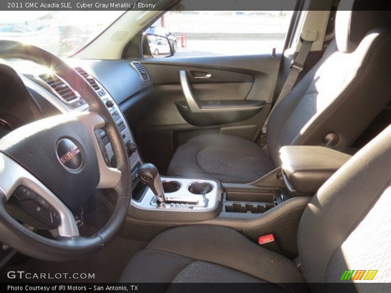 Cyber Gray Metallic / Ebony 2011 GMC Acadia SLE