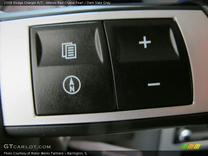 Inferno Red Crystal Pearl / Dark Slate Gray 2008 Dodge Charger R/T