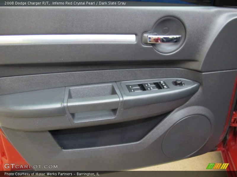 Inferno Red Crystal Pearl / Dark Slate Gray 2008 Dodge Charger R/T