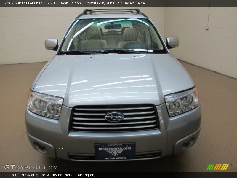 Crystal Gray Metallic / Desert Beige 2007 Subaru Forester 2.5 X L.L.Bean Edition