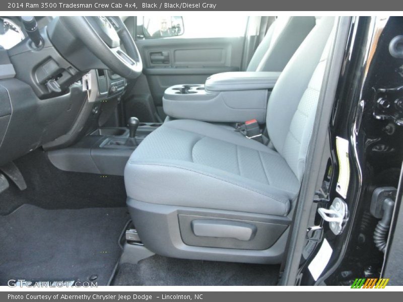 Black / Black/Diesel Gray 2014 Ram 3500 Tradesman Crew Cab 4x4