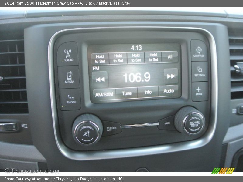 Black / Black/Diesel Gray 2014 Ram 3500 Tradesman Crew Cab 4x4