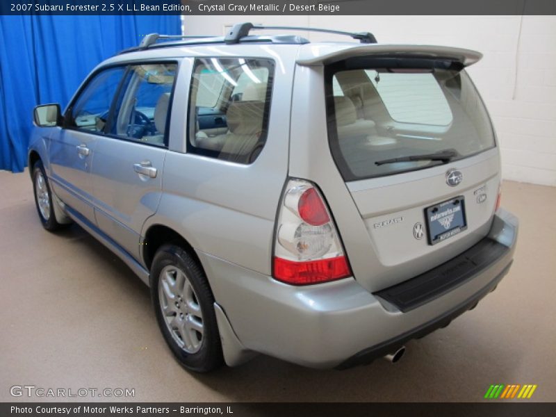 Crystal Gray Metallic / Desert Beige 2007 Subaru Forester 2.5 X L.L.Bean Edition