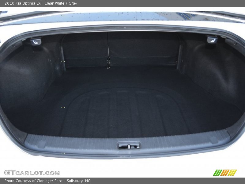 Clear White / Gray 2010 Kia Optima LX