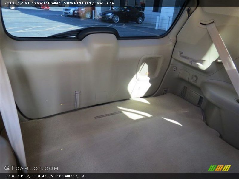 Salsa Red Pearl / Sand Beige 2010 Toyota Highlander Limited