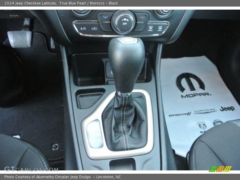 True Blue Pearl / Morocco - Black 2014 Jeep Cherokee Latitude