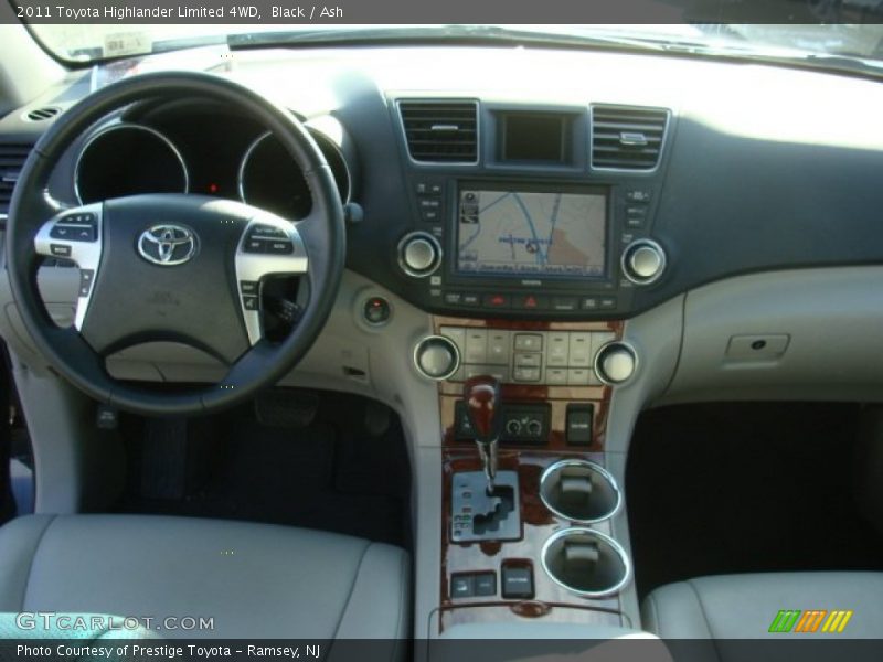 Black / Ash 2011 Toyota Highlander Limited 4WD
