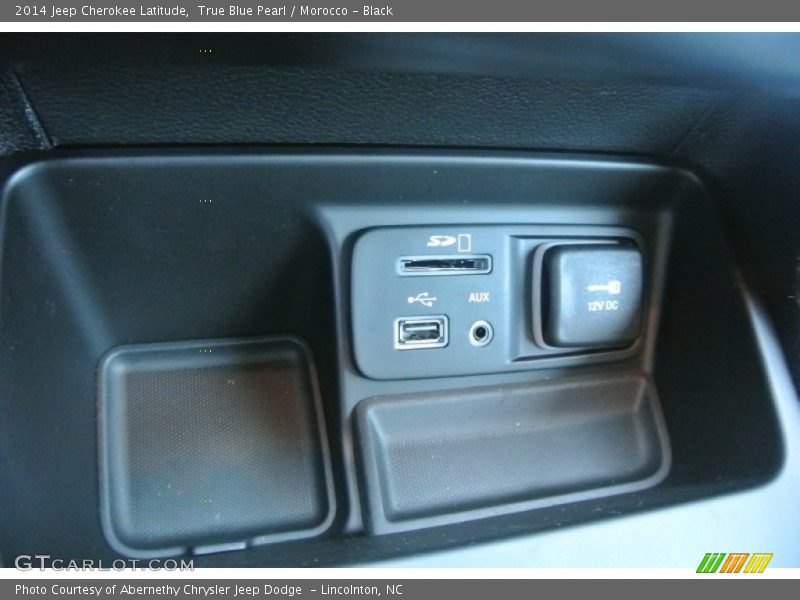 True Blue Pearl / Morocco - Black 2014 Jeep Cherokee Latitude