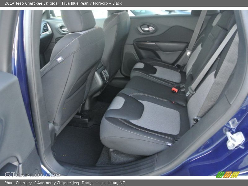 Rear Seat of 2014 Cherokee Latitude