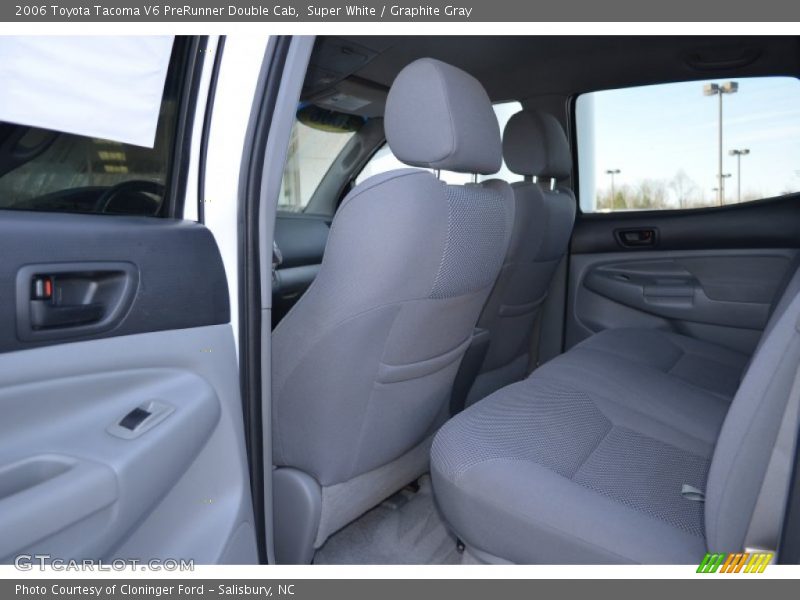 Super White / Graphite Gray 2006 Toyota Tacoma V6 PreRunner Double Cab