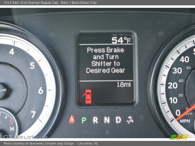 Black / Black/Diesel Gray 2014 Ram 1500 Express Regular Cab