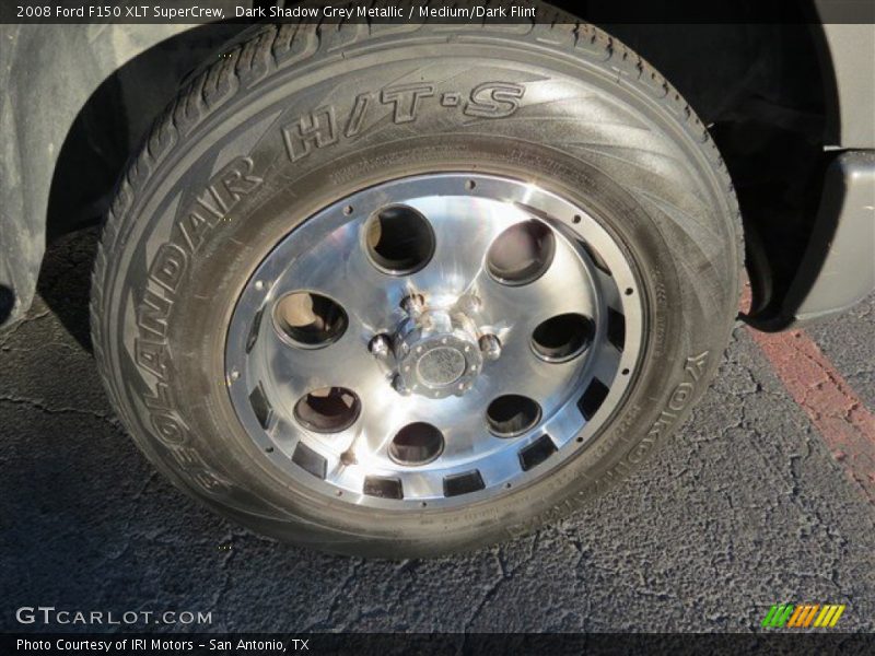 Dark Shadow Grey Metallic / Medium/Dark Flint 2008 Ford F150 XLT SuperCrew