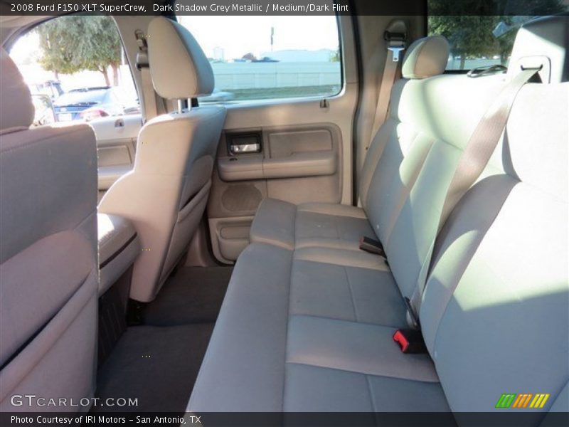 Dark Shadow Grey Metallic / Medium/Dark Flint 2008 Ford F150 XLT SuperCrew