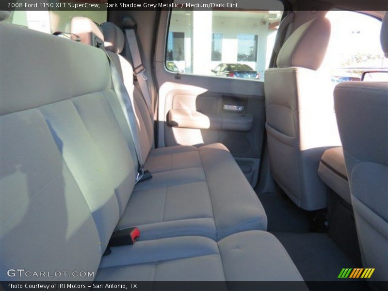 Dark Shadow Grey Metallic / Medium/Dark Flint 2008 Ford F150 XLT SuperCrew
