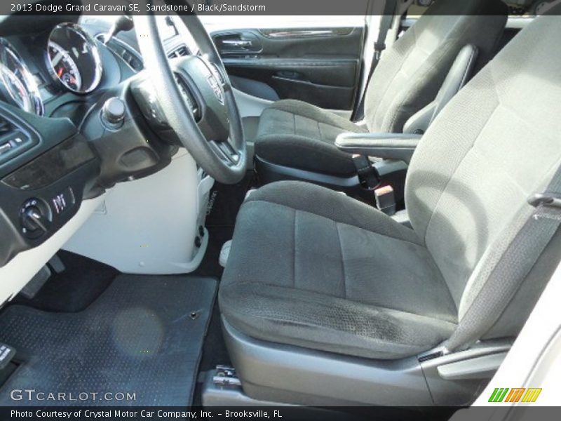 Sandstone / Black/Sandstorm 2013 Dodge Grand Caravan SE