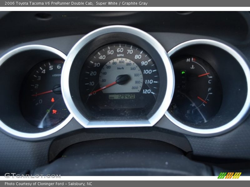 Super White / Graphite Gray 2006 Toyota Tacoma V6 PreRunner Double Cab
