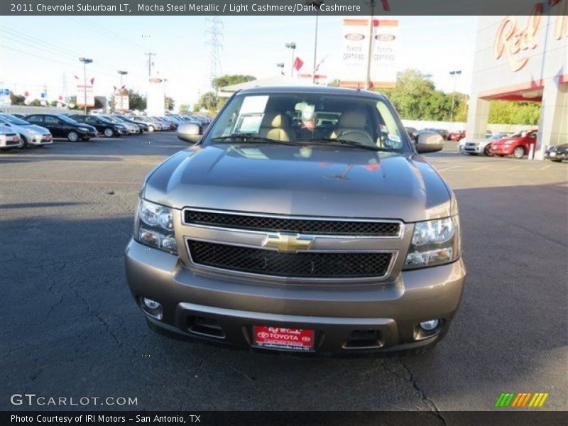 Mocha Steel Metallic / Light Cashmere/Dark Cashmere 2011 Chevrolet Suburban LT