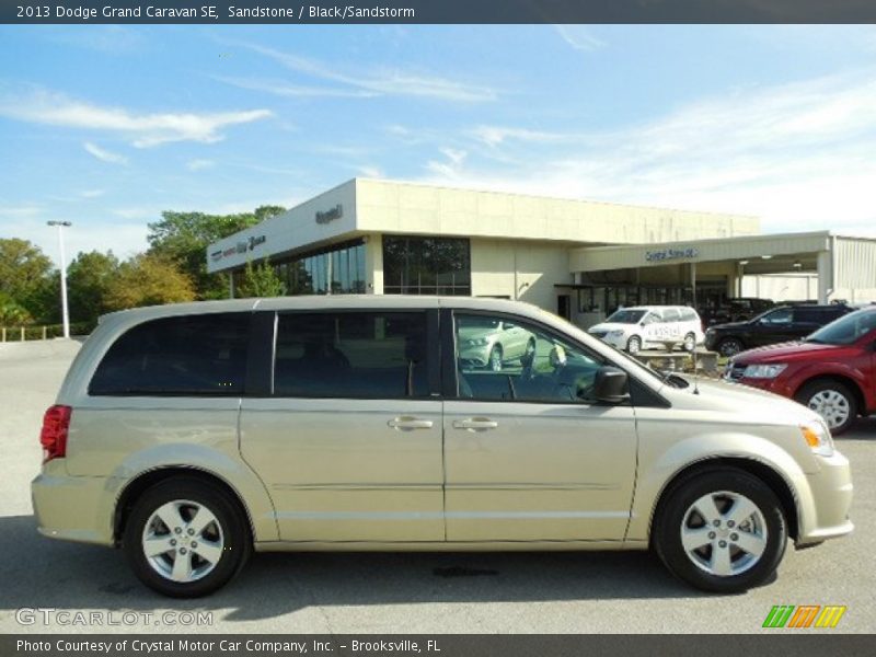 Sandstone / Black/Sandstorm 2013 Dodge Grand Caravan SE