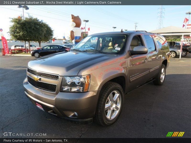 Mocha Steel Metallic / Light Cashmere/Dark Cashmere 2011 Chevrolet Suburban LT